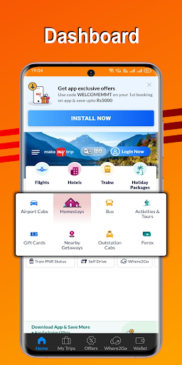 Online Bus Ticket Booking App Screen 3