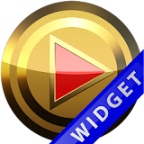 Poweramp Widget Red Elegance icon