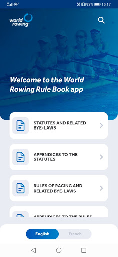 Android application Rule Book screenshort