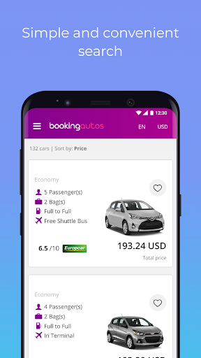 Bookingautos - car rental Screenshot 4 - AppWisp.com