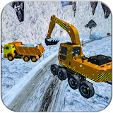 Snow Plow Truck: Snow Excavator Crane Operator Sim icon