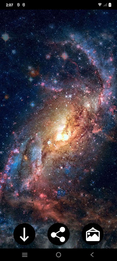 Android application Space and Universe Wallpapers screenshort