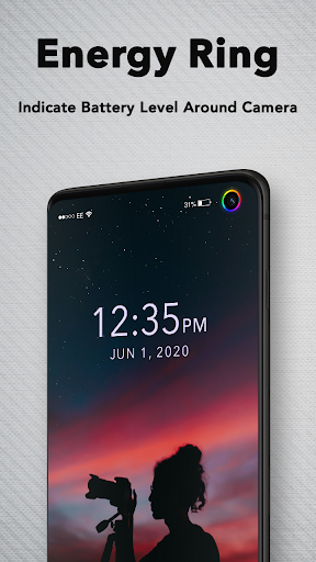 Android application Energy Ring & Bar screenshort