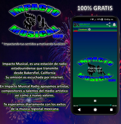 Impacto Musical Radio Screen 2