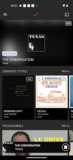 Android application Radio Couserans screenshort