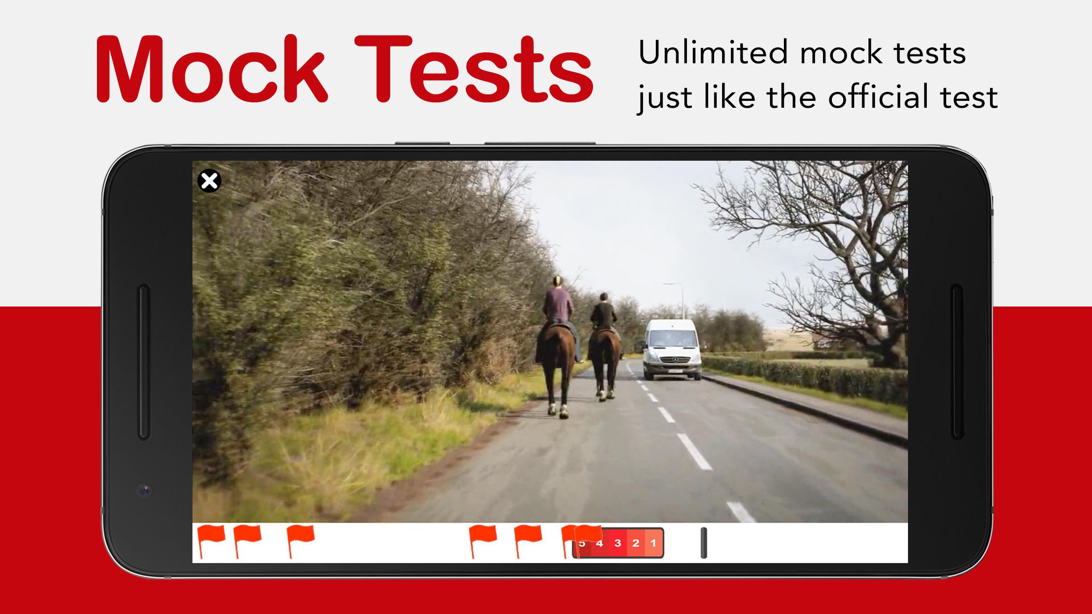 Android application Hazard Perception Test UK screenshort
