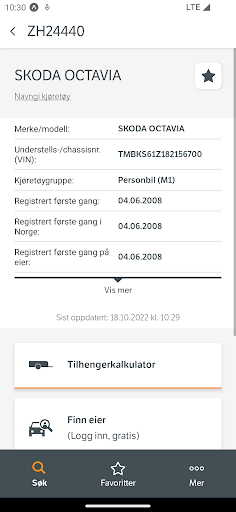 Bil og henger Screen 2