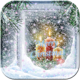 Christmas White snow Theme icon