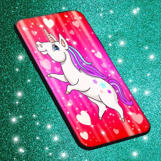 Kawaii Unicorn Live Wallpaper logo