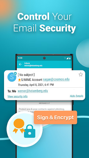 Screenshot of Email Aqua Mail - Fast, Secure
