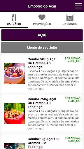 Emporio do Açaí Screen 2