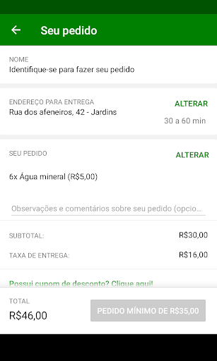 Reis da Pizza - Delivery Screen 3