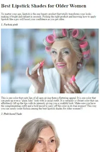 Lipstick Shades For Women