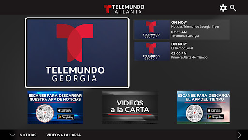 Screenshot of Telemundo Atlanta