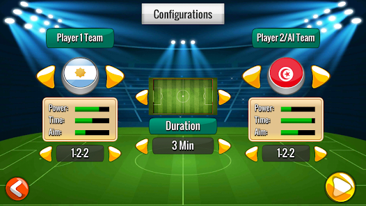 Captura de Pantalla 2 fútbol de dedos android