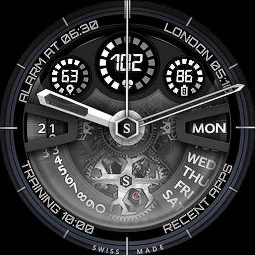 SWF Digitum Chrono Watch Face logo