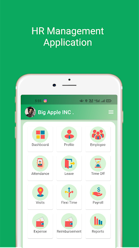 Screenshot of Payroll App for Employers, HRM