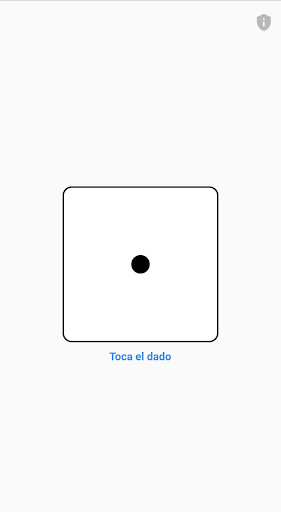 Android application Dice screenshort