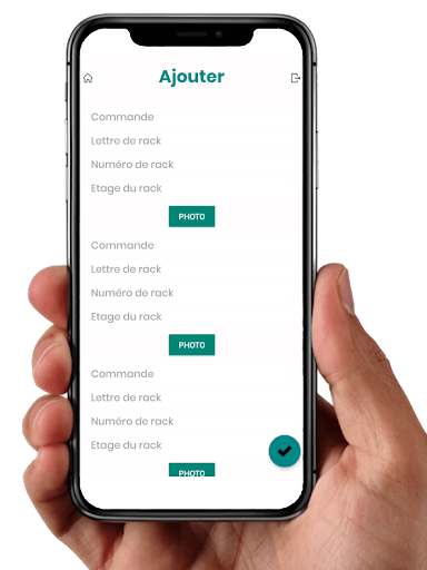 Android application Atelier SGM screenshort