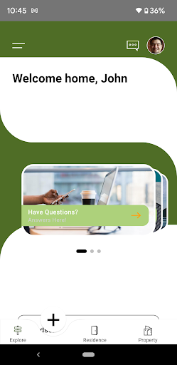 Android application Windsor Communities Living screenshort