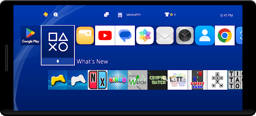 Android application PS4 Launcher - Simulator Pro screenshort