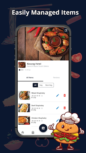 Foodmart Restaurant Partner Screen 2
