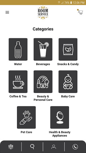 Room Service Screen 2