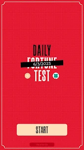 매일매일 행운 테스트