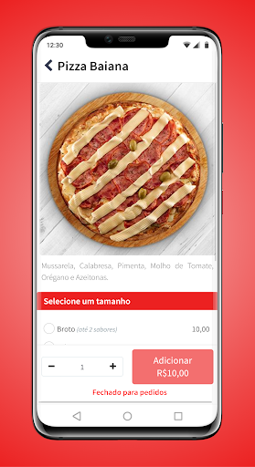 Sampa Pizza Screen 2