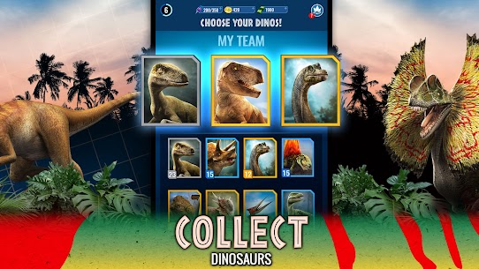 Jurassic World Alive MOD APK (طاقة غير محدودة) 4