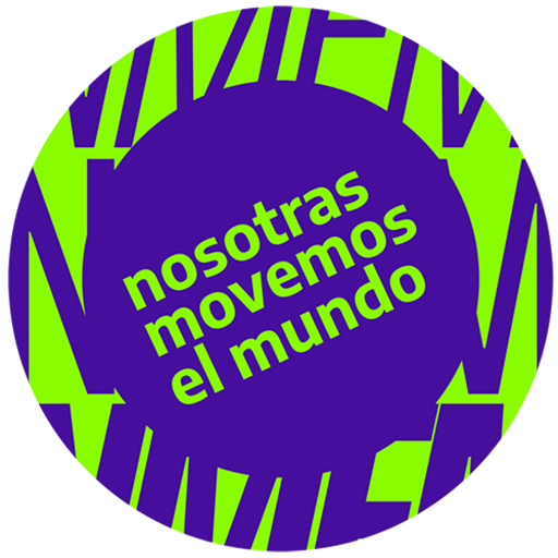 Nosotras movemos el mundo 2023 logo