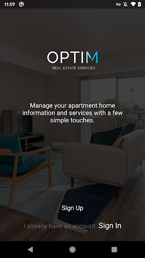 Android application OPTIM Resident screenshort