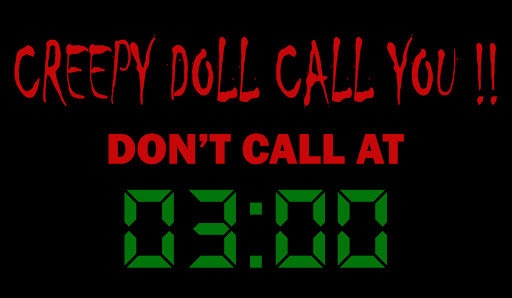 Android application Call Spooky Momo Doll Horror screenshort