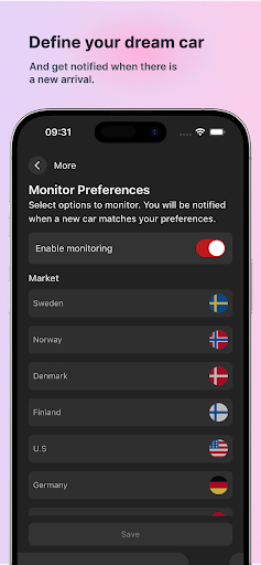 Tesla Pinger Screen 3