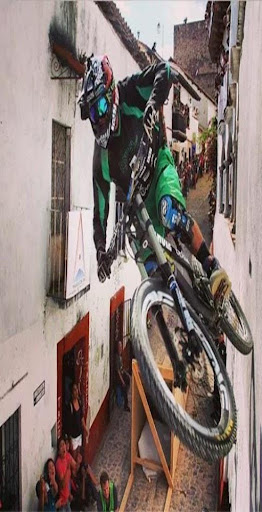 Urban Downhill Wallpaper
