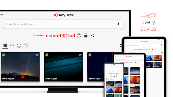 AnyDesk Remote Desktop Screenshot
