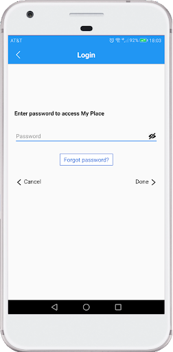 My Place - Privacy Protection