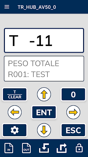 Android application MyScale Plus screenshort