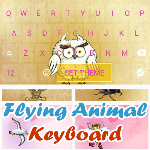 Flying Animal Keyboard Theme