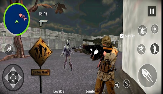 Zombie Fighter: FPS zombie Sh اسکرین شات