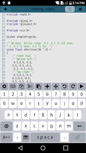 Mobile C [ C/C++ Compiler ]  APK screenshots 2