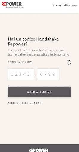 Android application PMI Repower screenshort