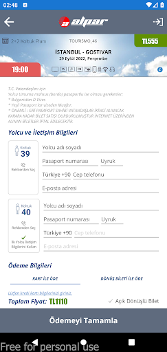 Alpar Turizm Screen 3