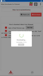 Pinterest video downloader Mod Apk v1.5.0 (Premium Unlocked)