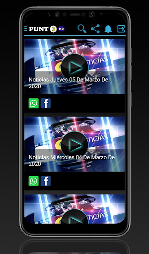 Punt 3 Televisión Screen 3