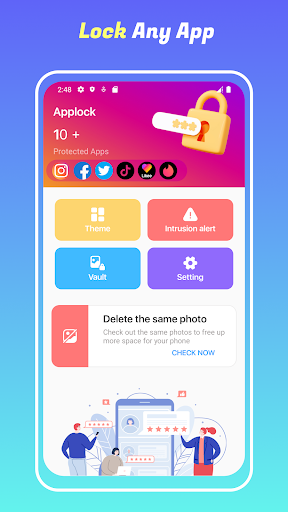 Android application App Lock PIN - Protect Privacy screenshort