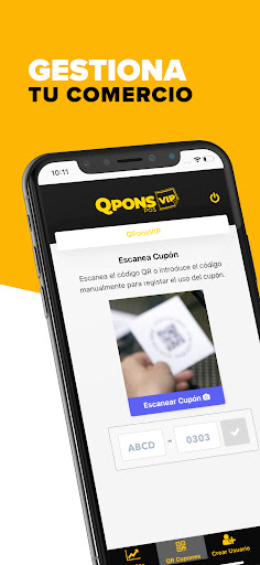 Android application QPonsVip POS screenshort