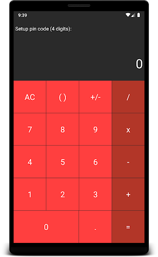 Vibrate App - Calculator vault Screen 3
