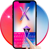 Neon Keyboard Theme for iPhone X icon