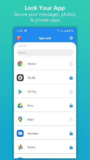 Smart AppLock - Fingerprint